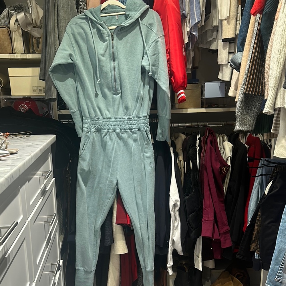Women's Teal Jumpsuit